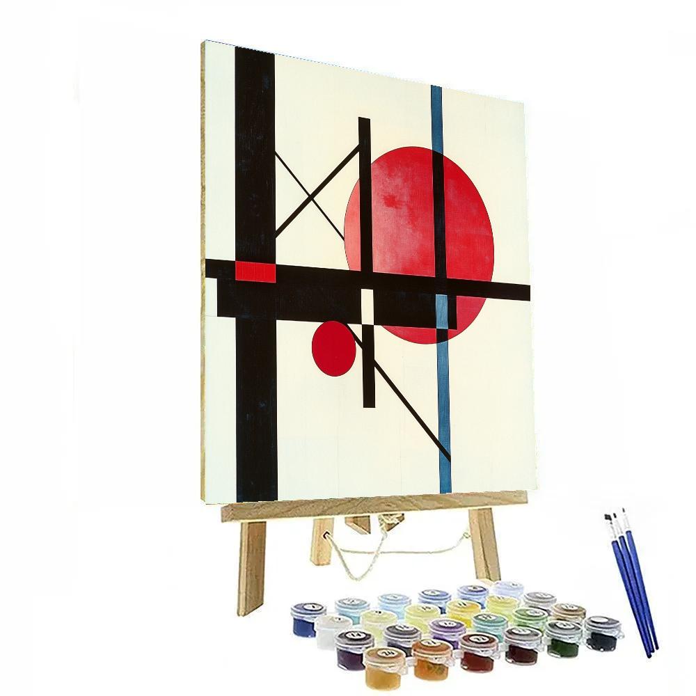 Kazimir Malevich Inspired Celestial Axes DIY paint by numbers