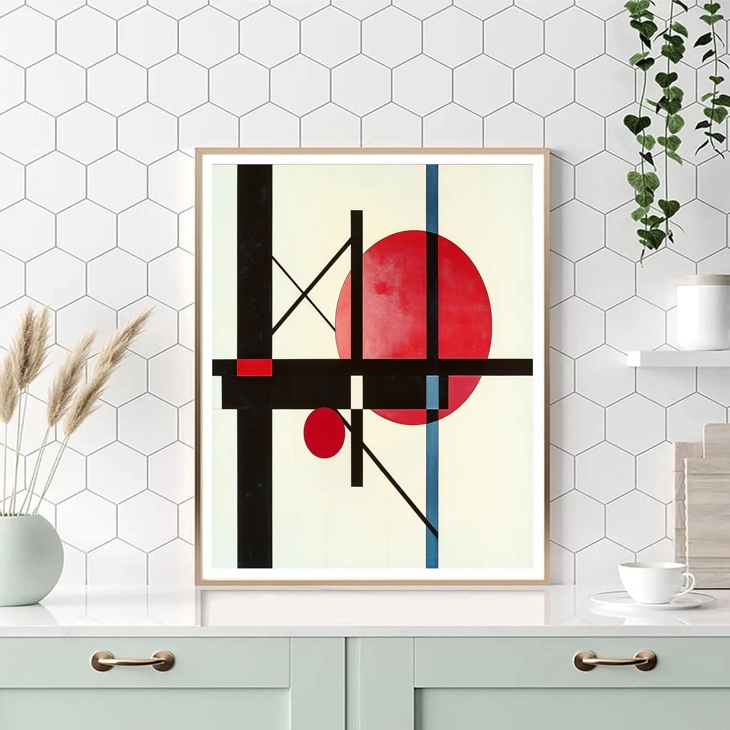 Kazimir Malevich Inspired Celestial Axes DIY paint by numbers