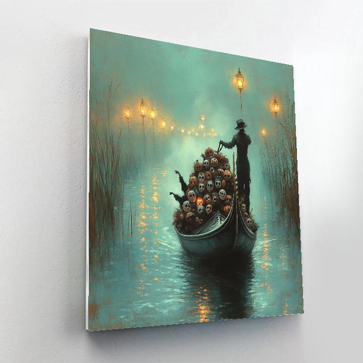 Ferry Of Forgotten Costumes DIY paint by numbers