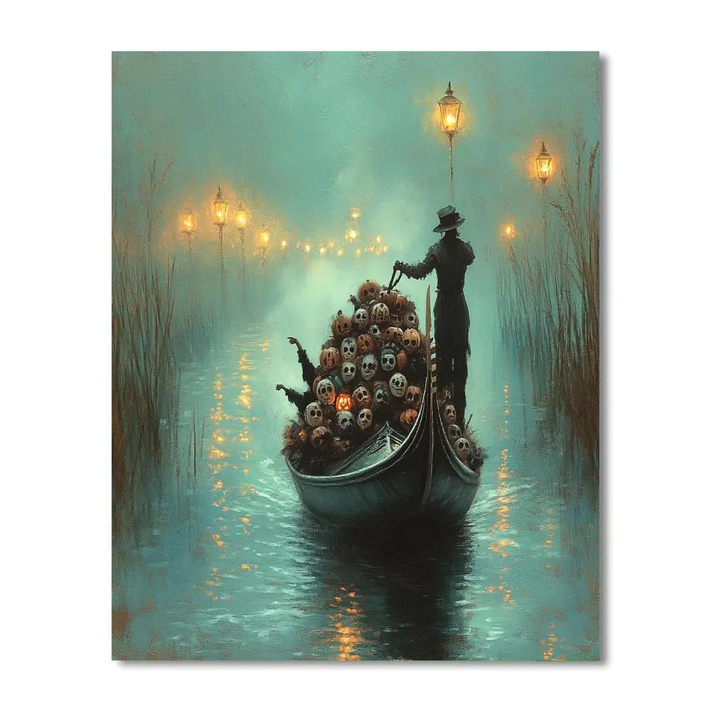 Ferry Of Forgotten Costumes DIY paint by numbers