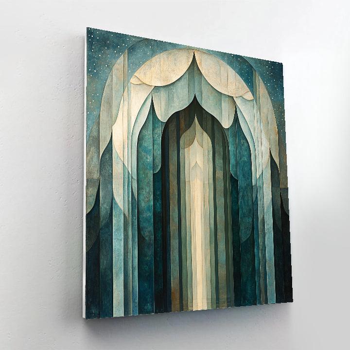 Michelangelo Inspired Aurora Vault Paint by numbers art