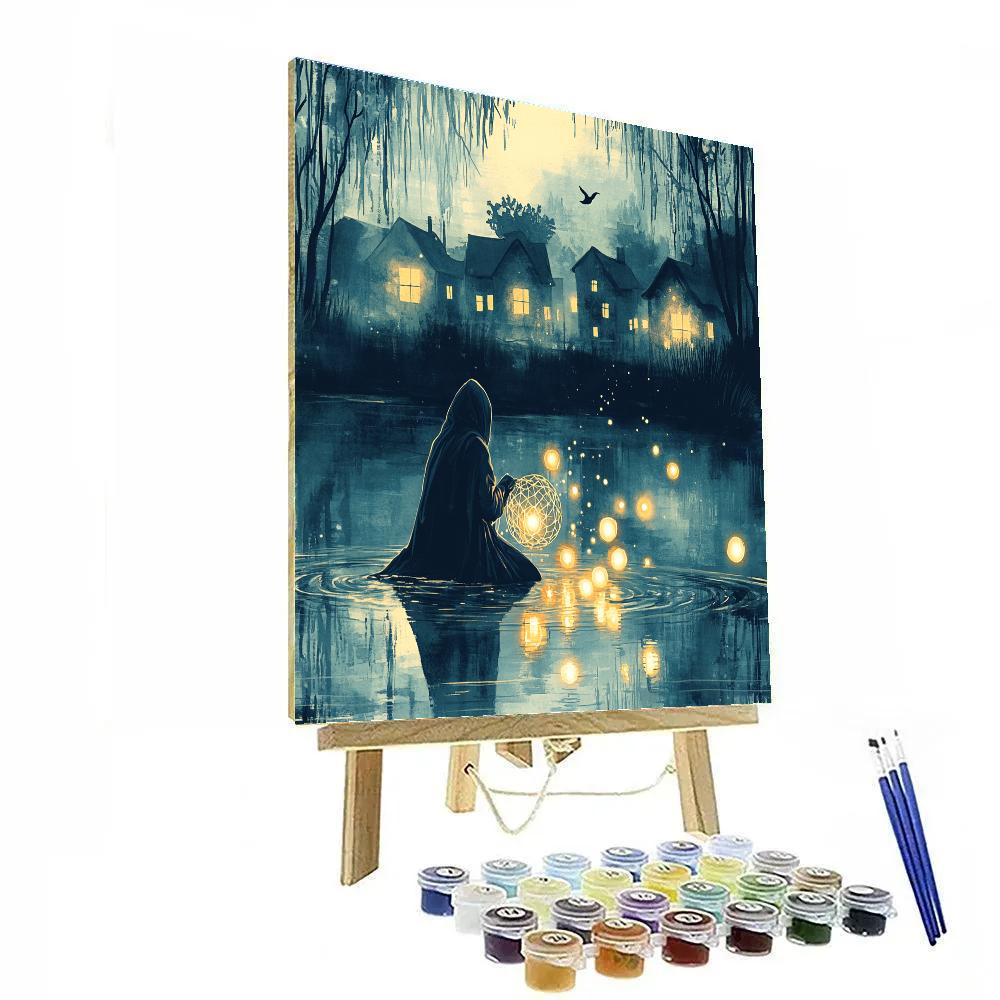 Lantern Fisher Of Lost Voices paint by number