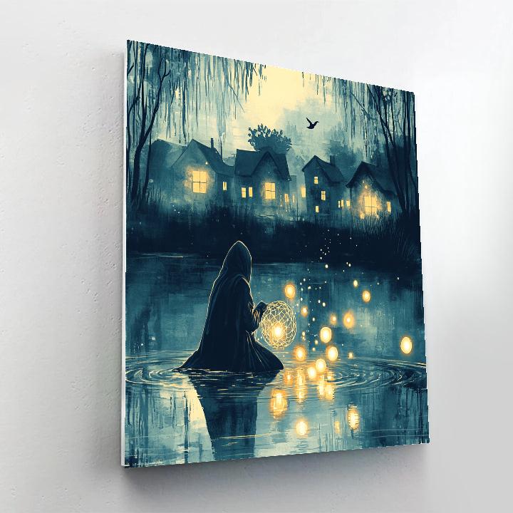 Lantern Fisher Of Lost Voices paint by number