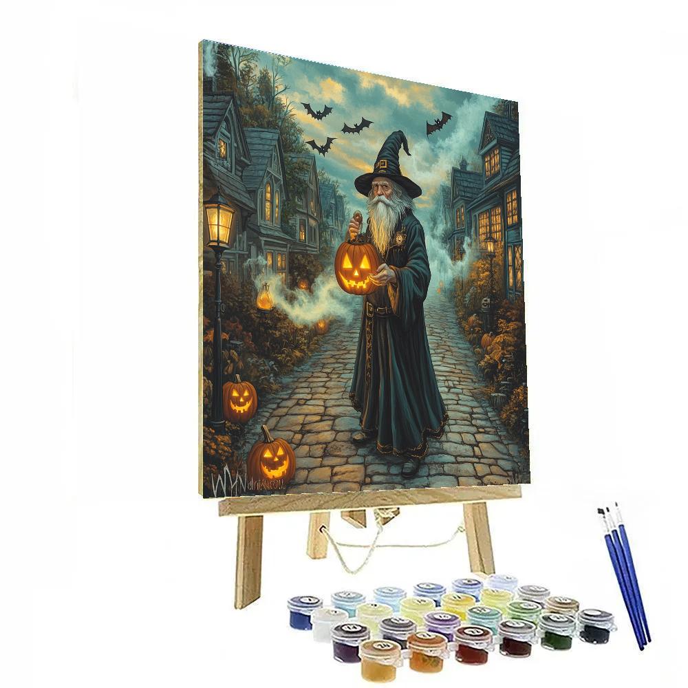 Lantern Alchemist Of Hollow Row Numbered painting kits