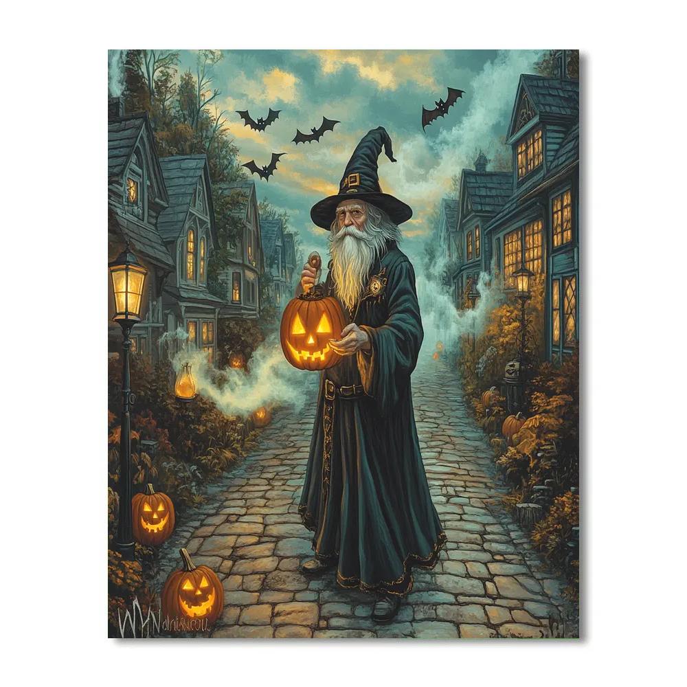 Lantern Alchemist Of Hollow Row Numbered painting kits