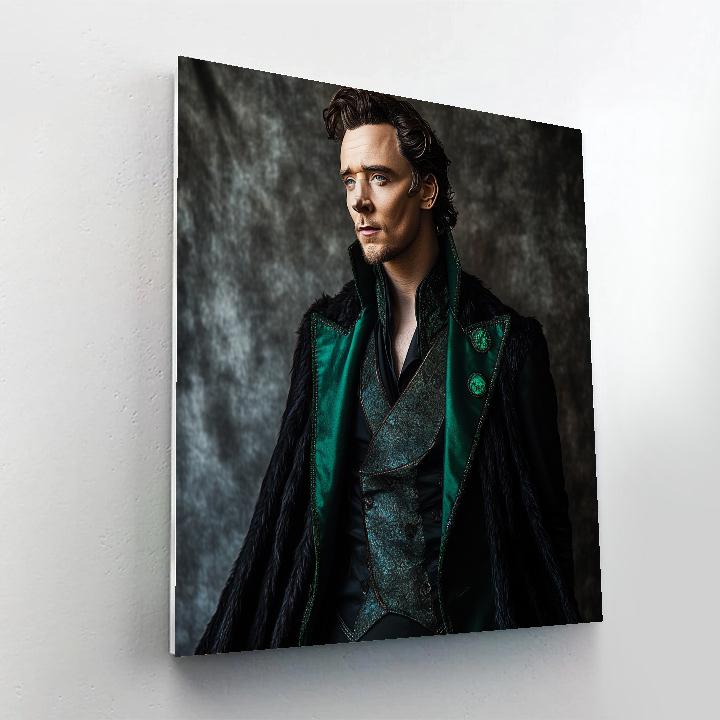 Tom Hiddleston: Weaving Mischief Through Midnight Veils Paint by numbers kits