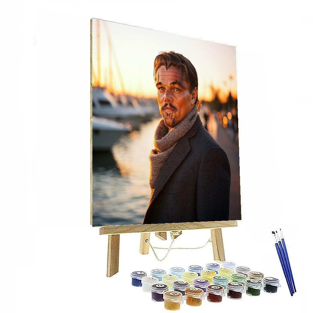 Leonardo DiCaprio: Charting The Lost Ocean Of Ambition DIY paint by numbers