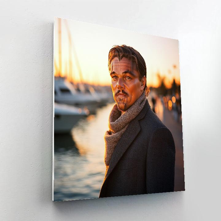 Leonardo DiCaprio: Charting The Lost Ocean Of Ambition DIY paint by numbers