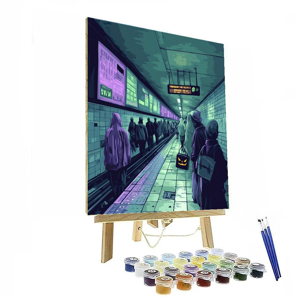 Subway Specter Commuters Numbered painting kits