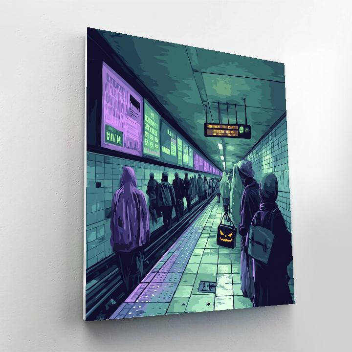 Subway Specter Commuters Numbered painting kits