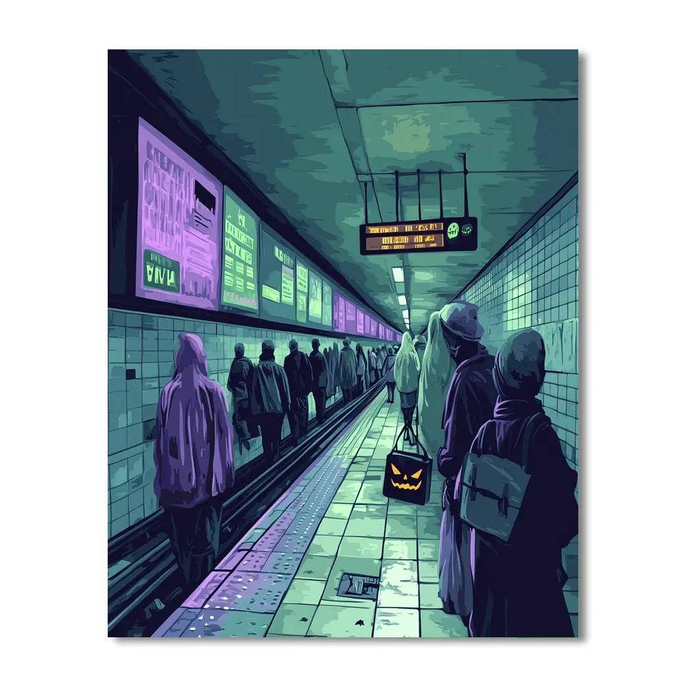 Subway Specter Commuters Numbered painting kits