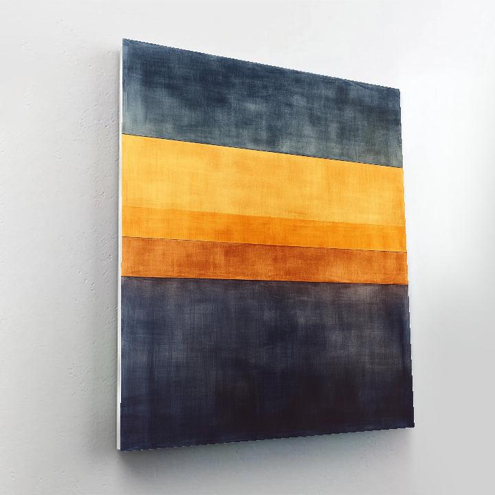 Rothko Inspired Celestial Field Number painting