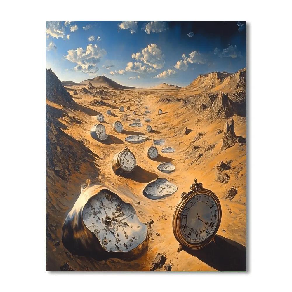 Salvador Dali Inspired Surreal Dreams paint by numbers