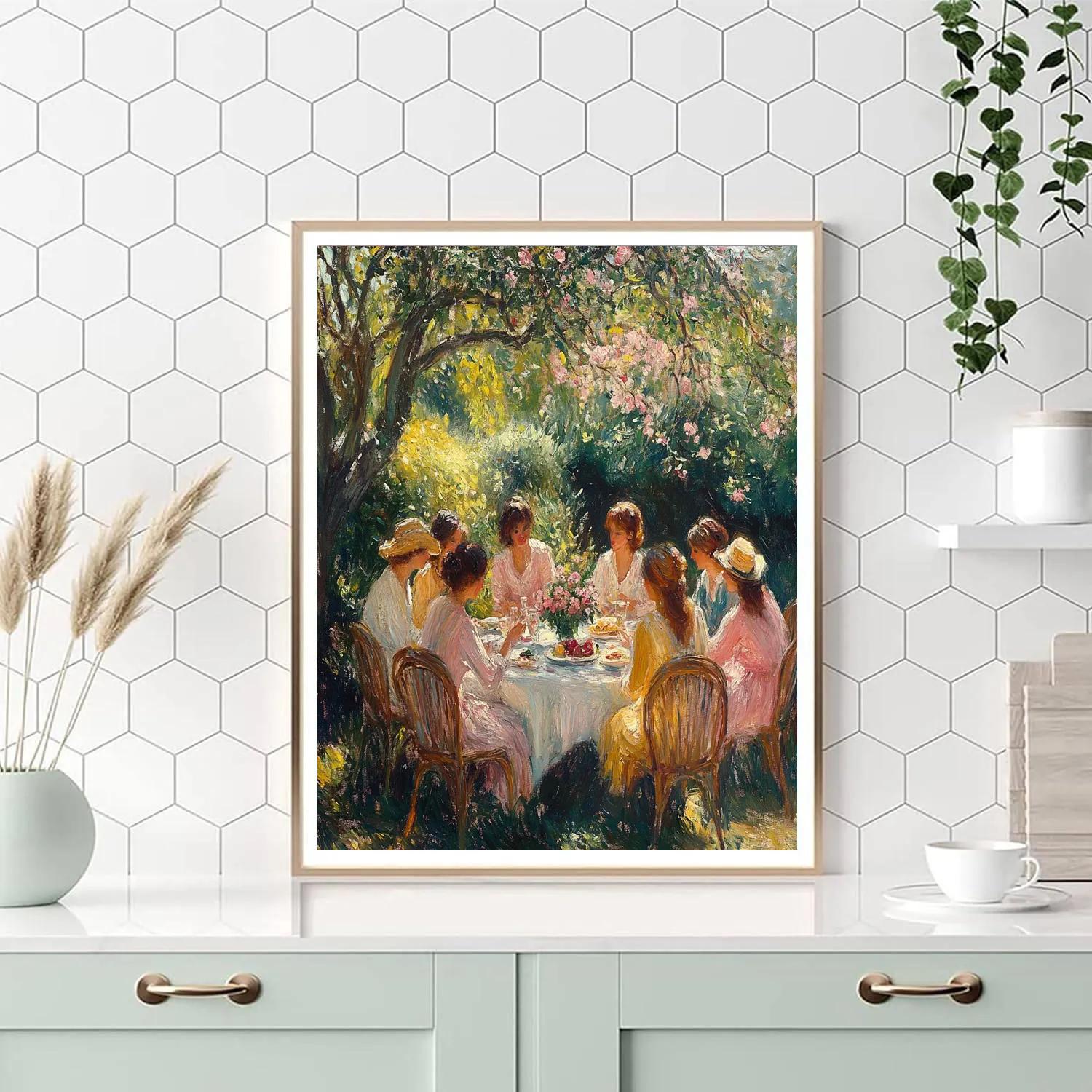 Renoir Inspired Spring Afternoon Painting by numbers kit