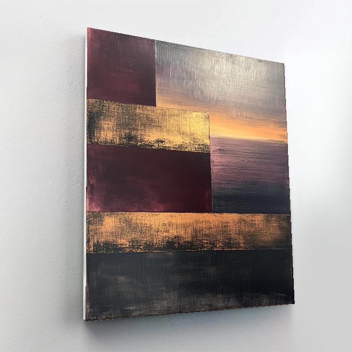 Mark Rothko Inspired Tectonic Dusk Paint by numbers kits