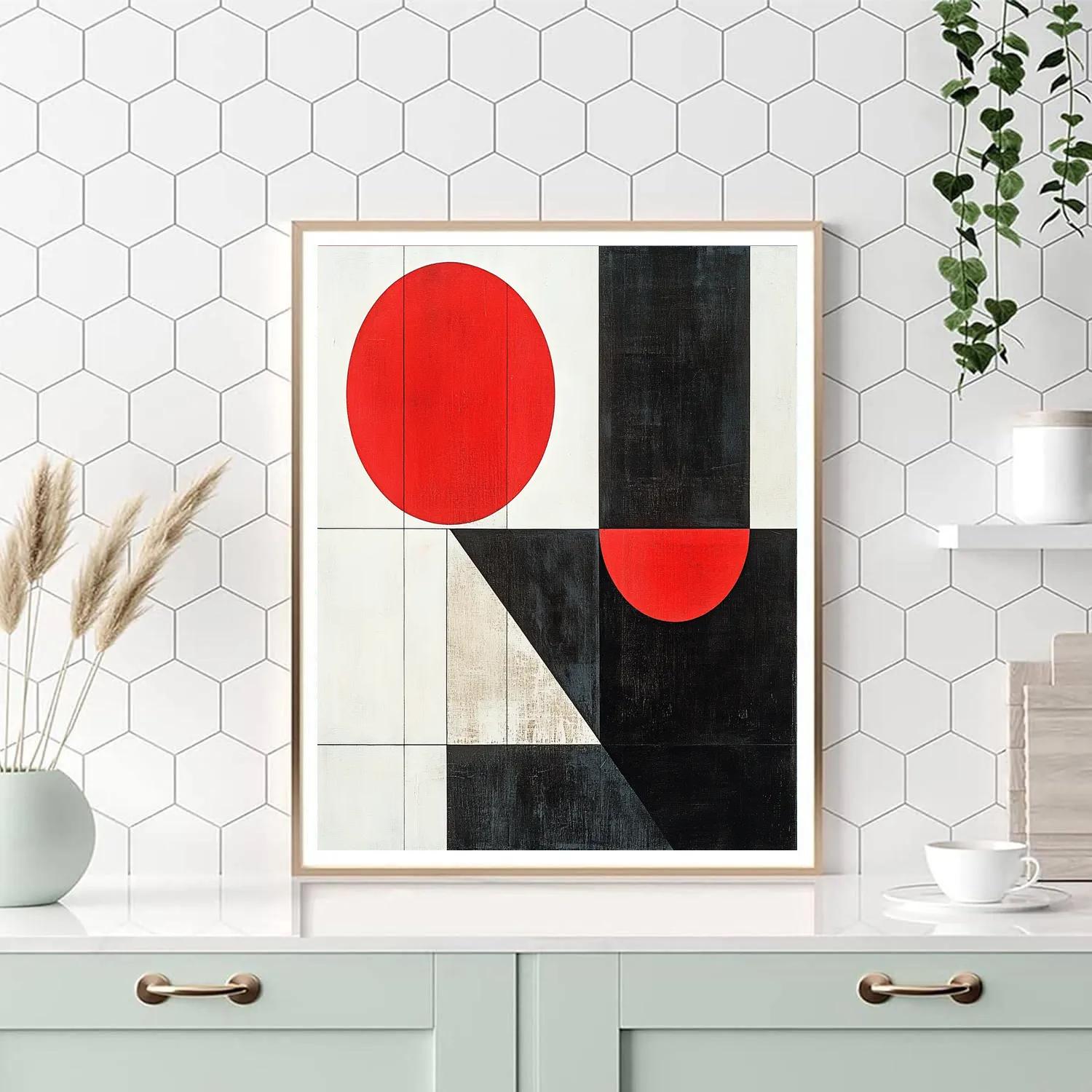 Kazimir Malevich Inspired Structural Essence Painting by numbers kit