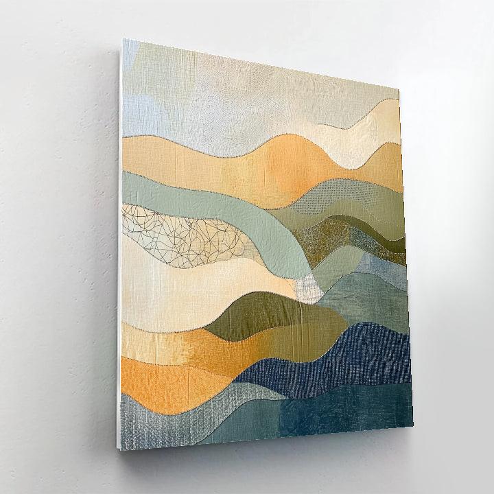 Max Ernst Inspired Cartography Of Dreams paint by color