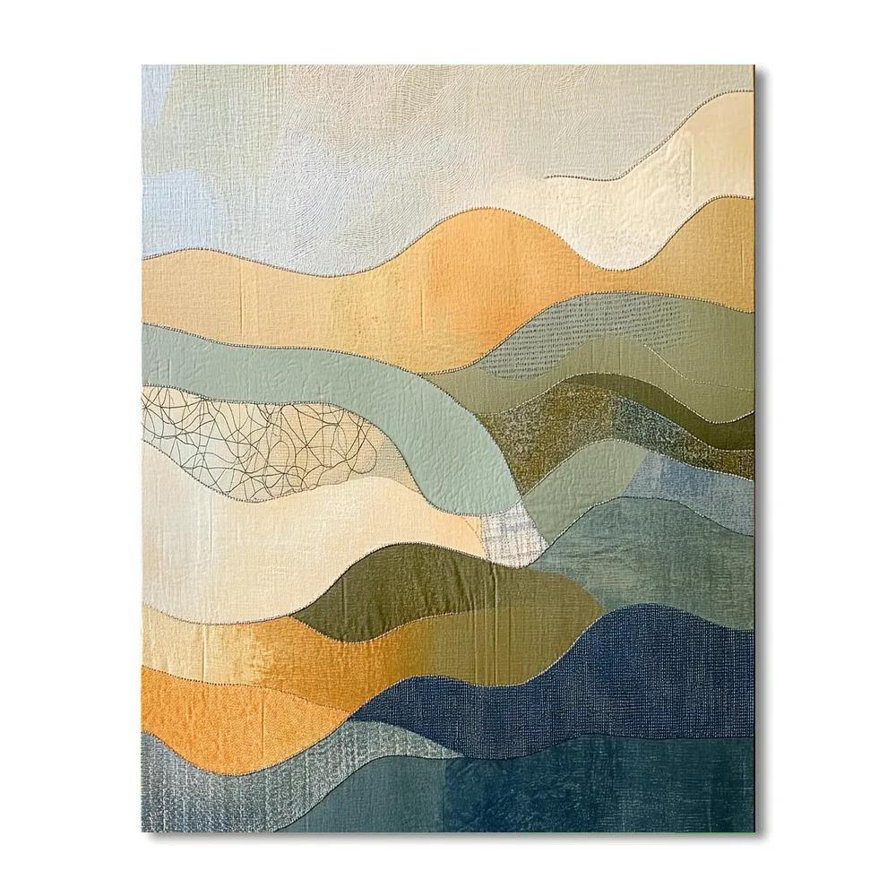 Max Ernst Inspired Cartography Of Dreams paint by color