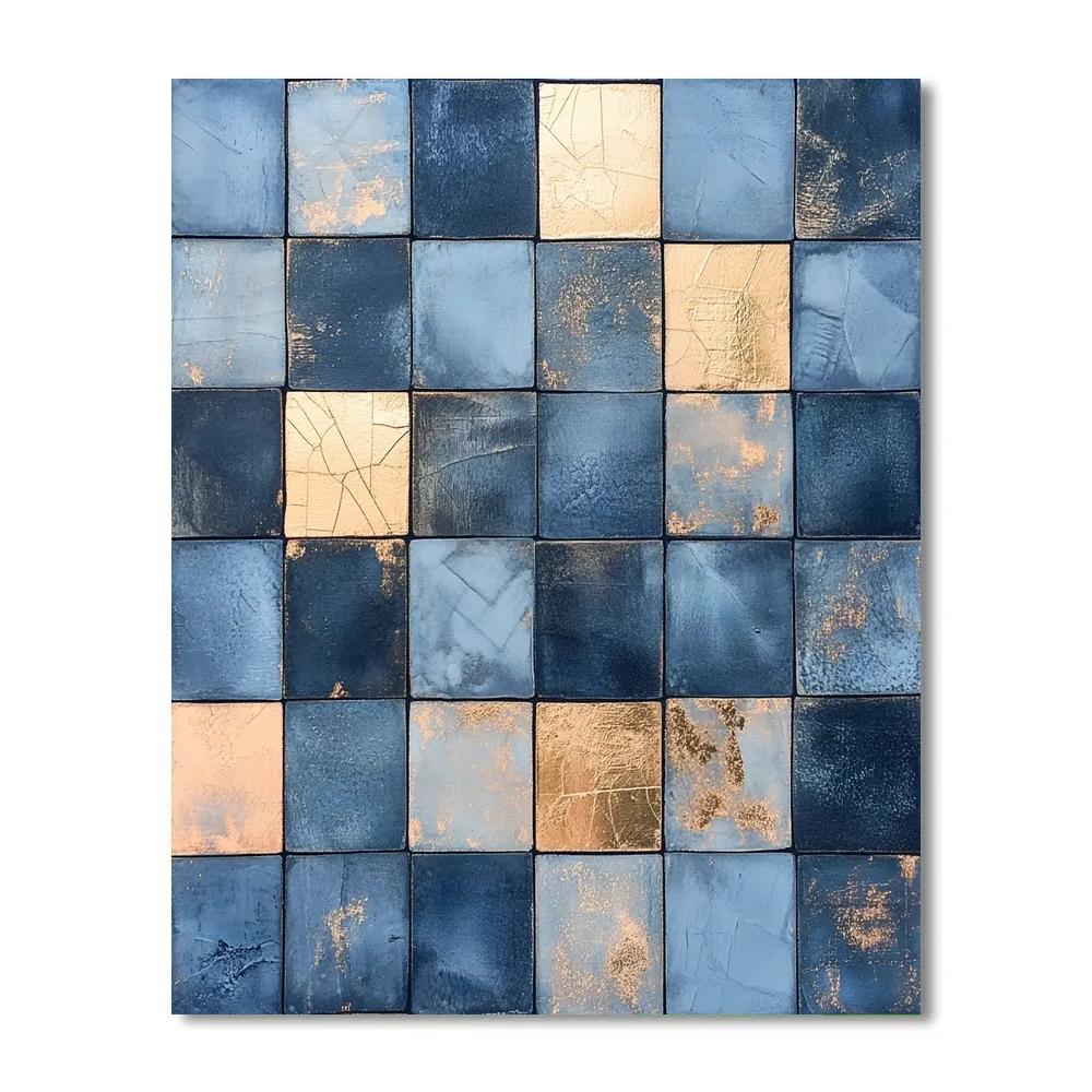 Paul Klee Inspired Nocturne Mosaic Paint by numbers kits