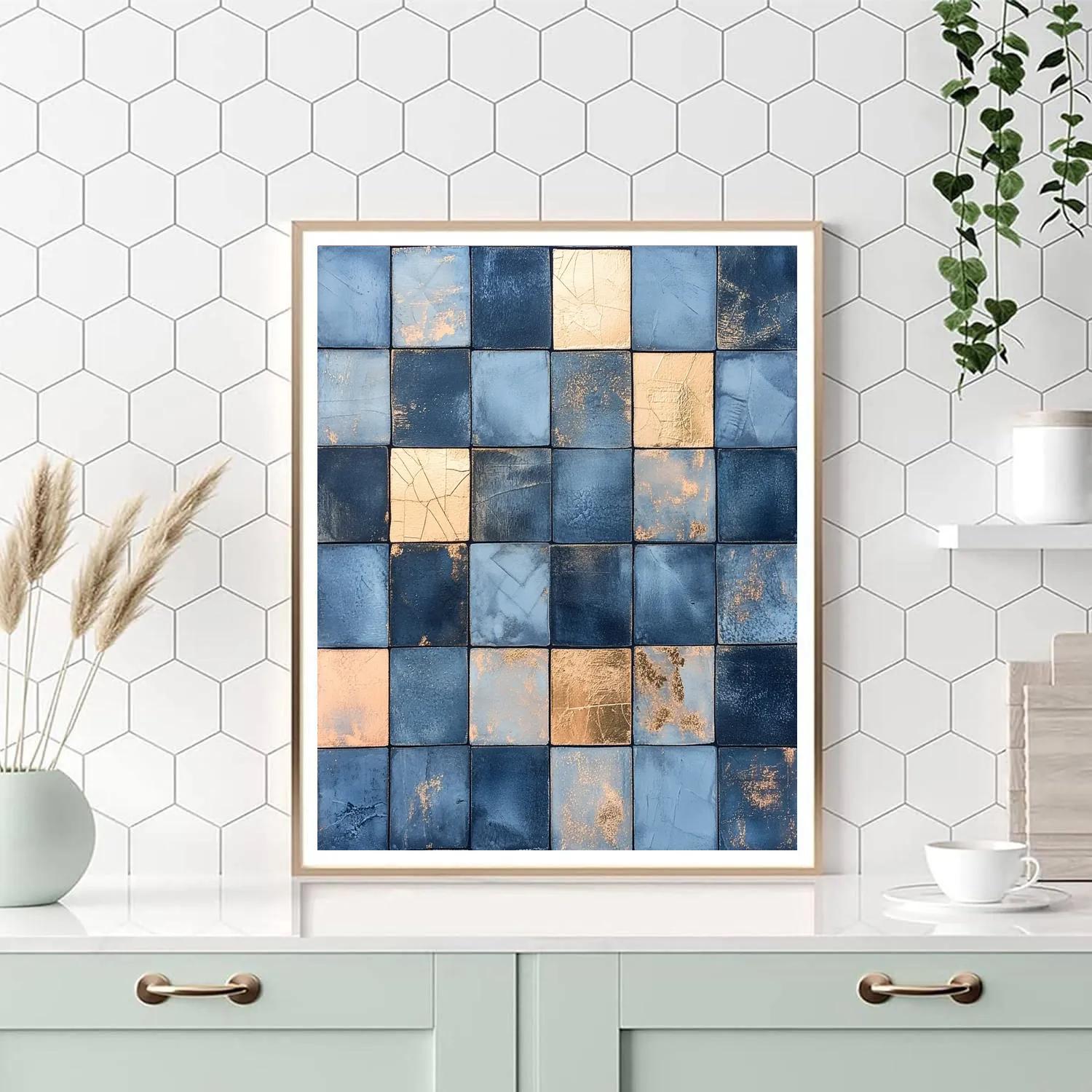 Paul Klee Inspired Nocturne Mosaic Paint by numbers kits