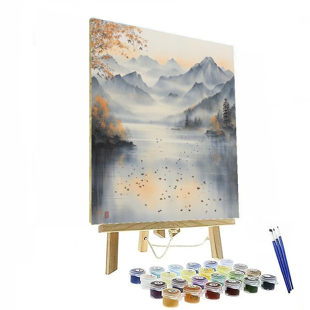 Zhao Mengfu Inspired Whispers Of Autumn Number painting