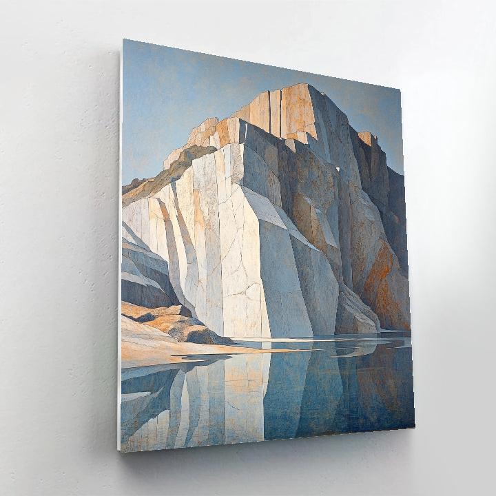 Michelangelo Inspired Granite Reef Number painting