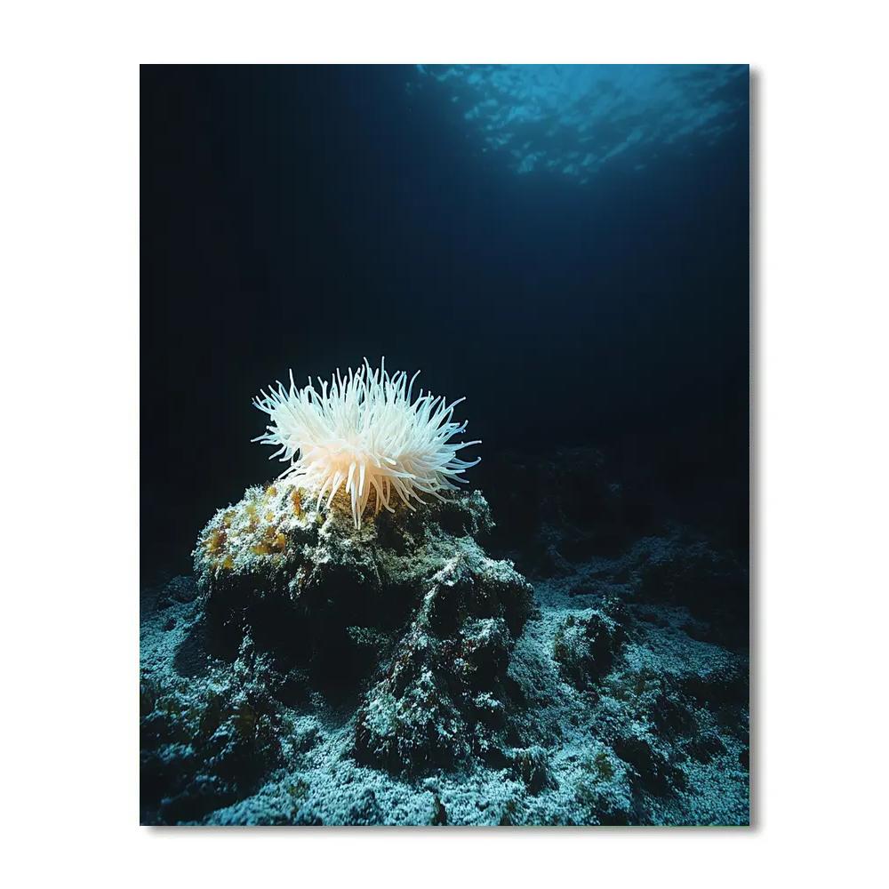 Caravaggio Inspired Moonlit Reef paint by number