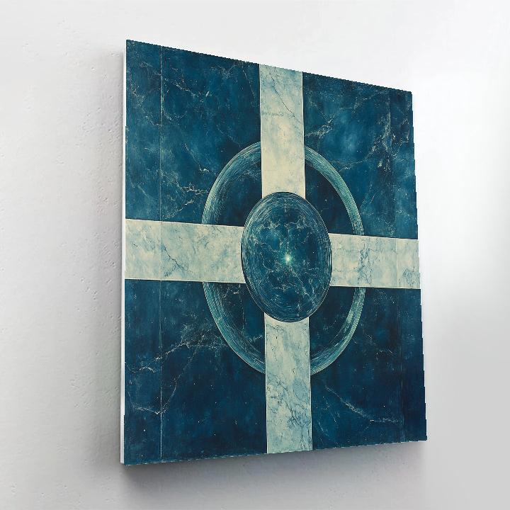 Michelangelo Inspired Pulsar Citadel Painting by numbers kit