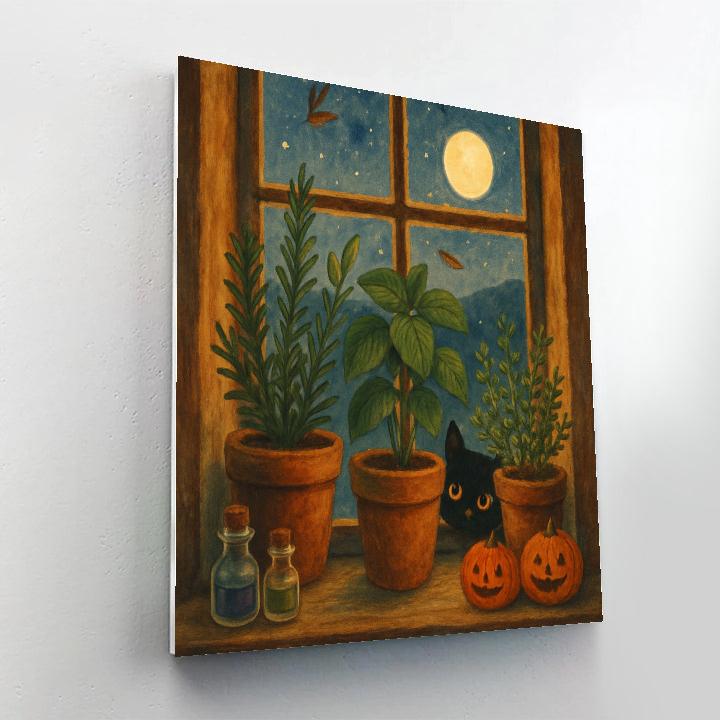 Witchs Window Garden paint by color