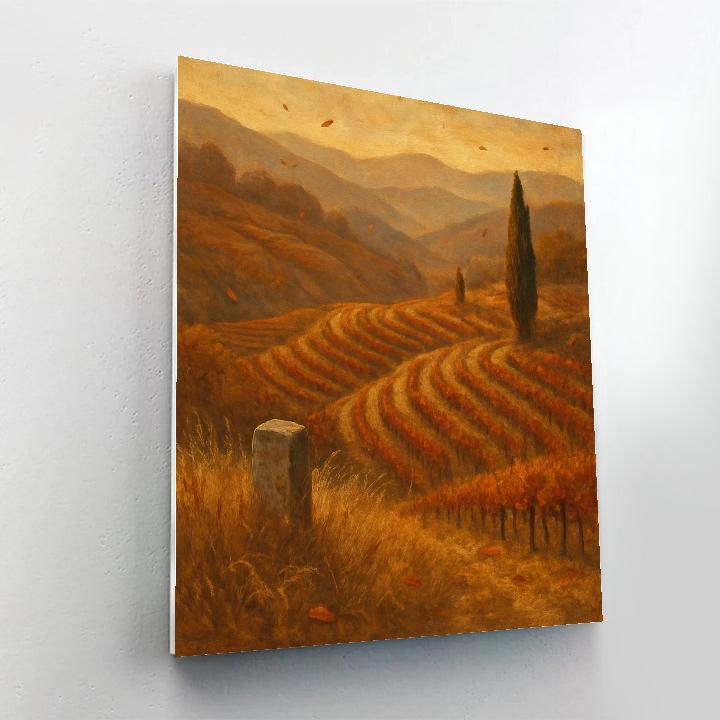 Copper Ridge Harvest Painting by numbers kit