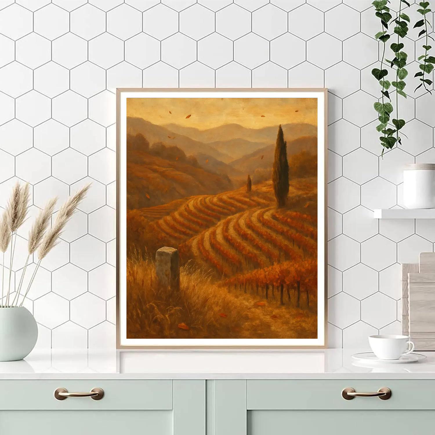 Copper Ridge Harvest Painting by numbers kit