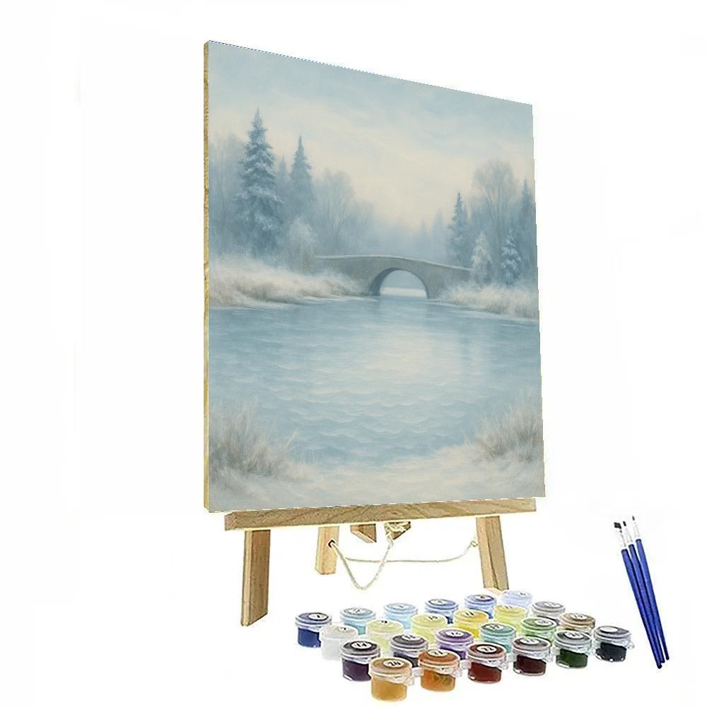 First Frost Mirror Painting by numbers kit
