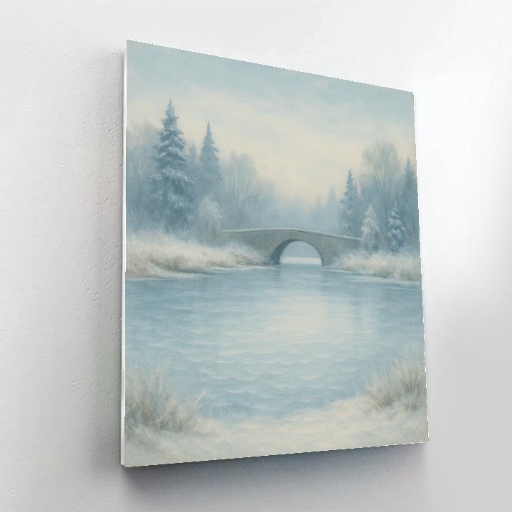 First Frost Mirror Painting by numbers kit