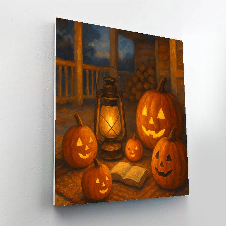 Autumn Hearth Storytime Number painting