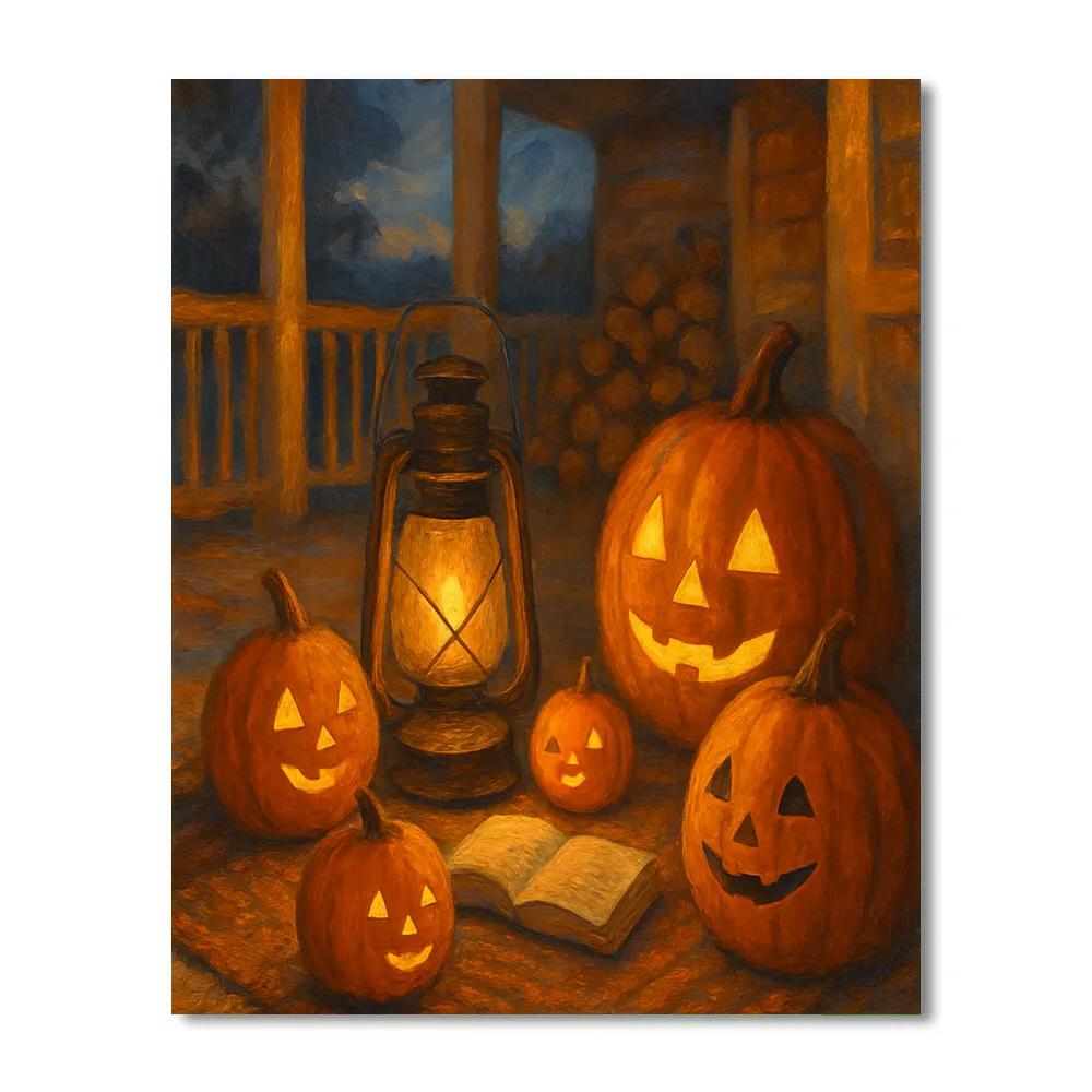 Autumn Hearth Storytime Number painting