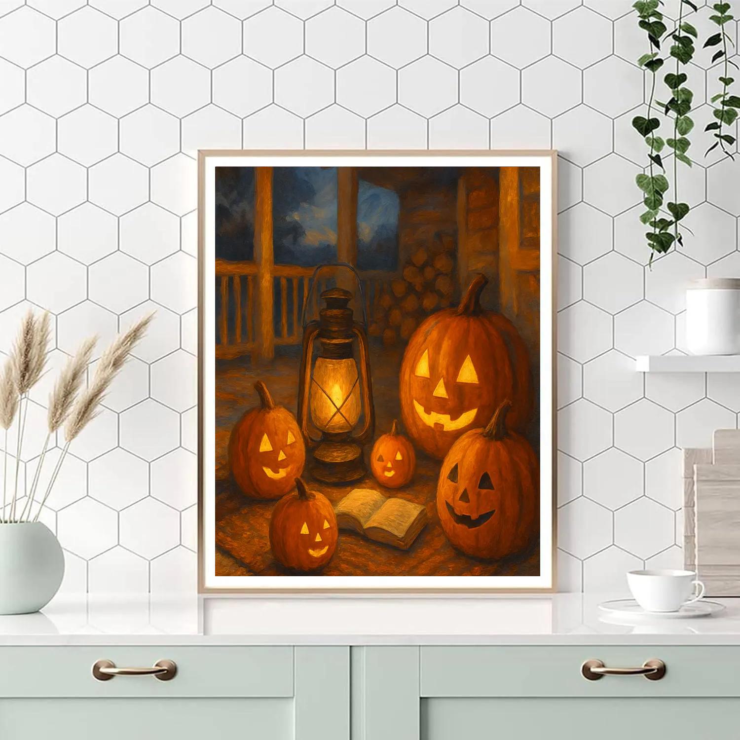 Autumn Hearth Storytime Number painting