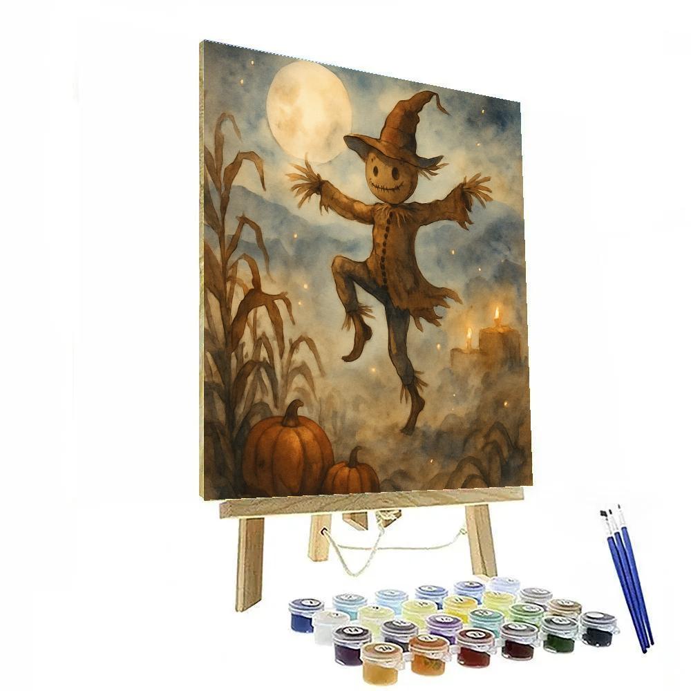 Scarecrow Midnight Waltz Paint by numbers kits