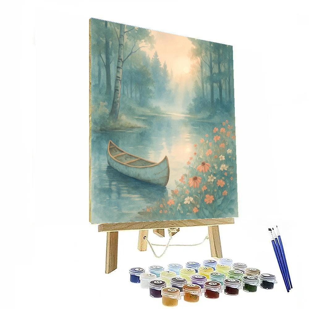 Meadow Edge Serenity Number painting