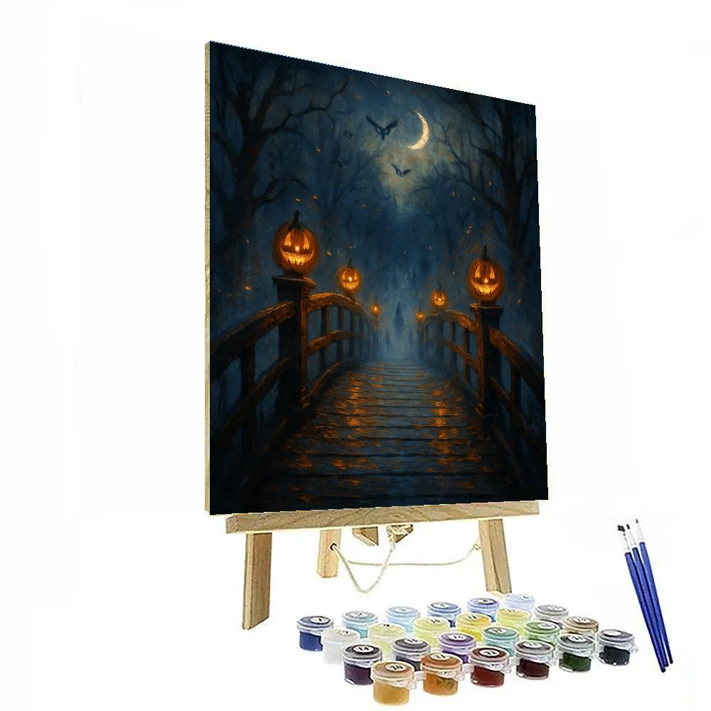 Lantern Bridge To The Hollow Paint by numbers kits