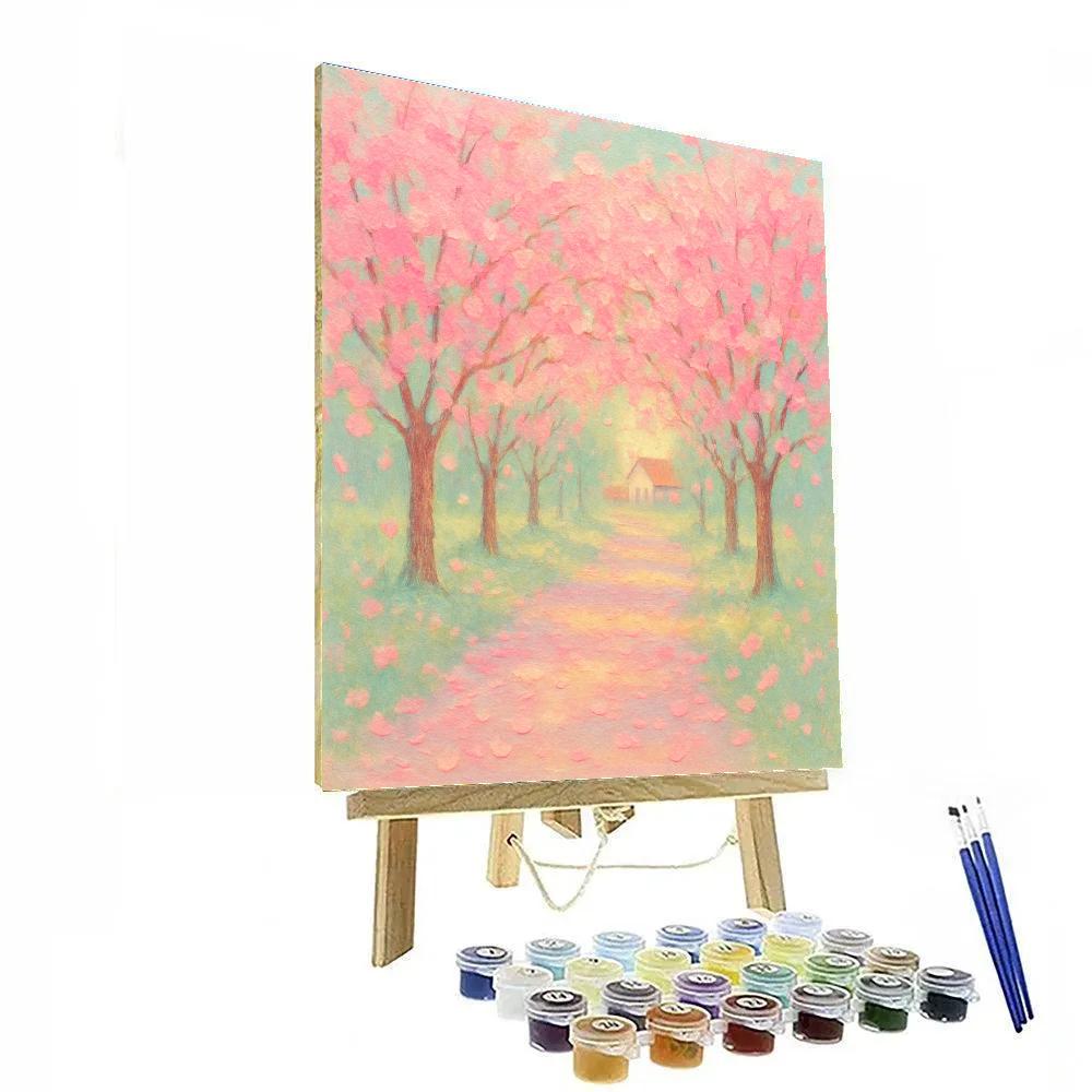 Spring Orchard Reverie Paint by numbers kits