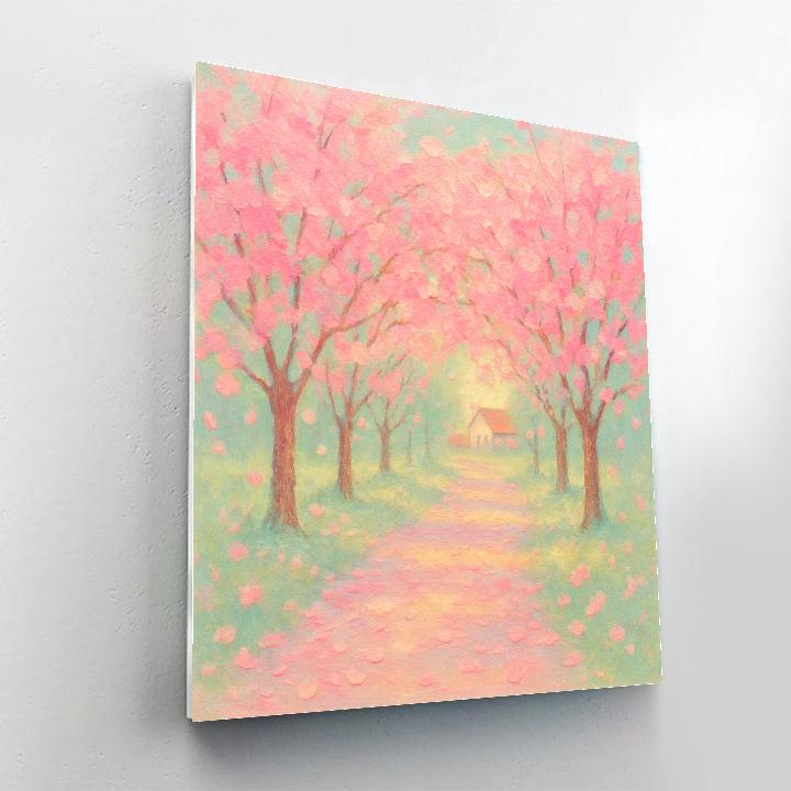 Spring Orchard Reverie Paint by numbers kits