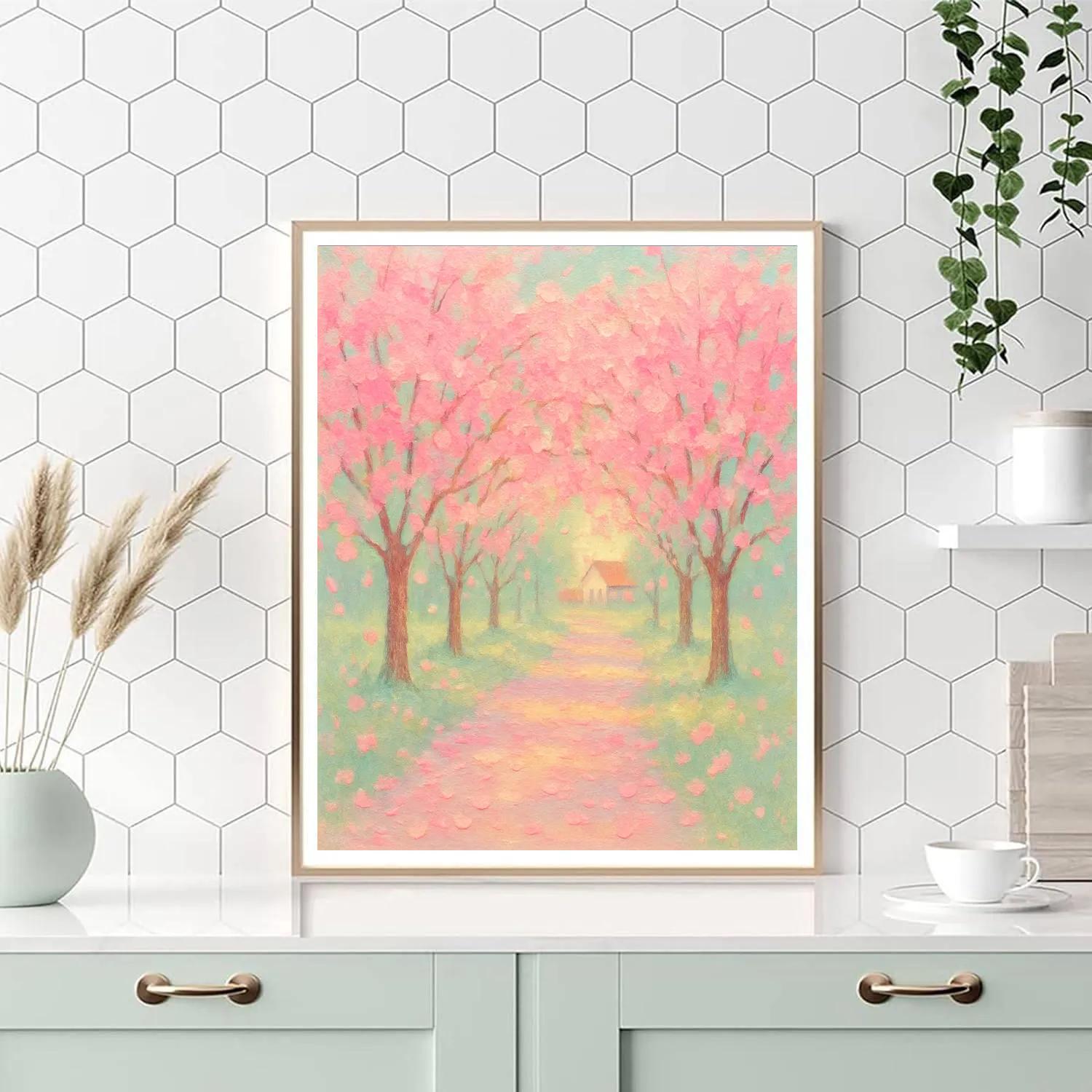 Spring Orchard Reverie Paint by numbers kits