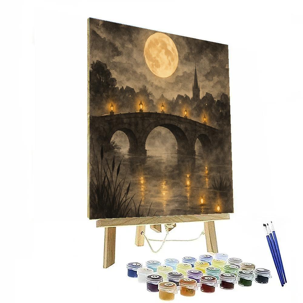 Lanterns Over Thistlebridge paint by numbers