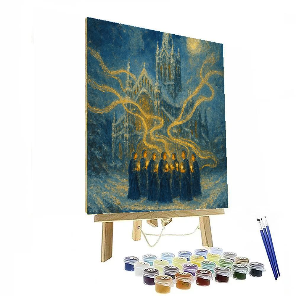 Icicle Cathedral Chorus Numbered painting kits