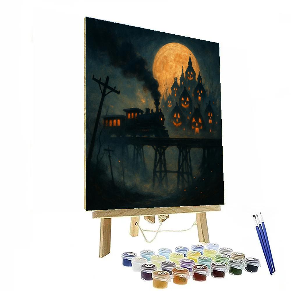 Twilight Train To Hollow End DIY paint by numbers