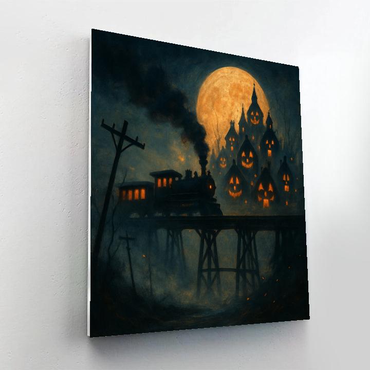 Twilight Train To Hollow End DIY paint by numbers