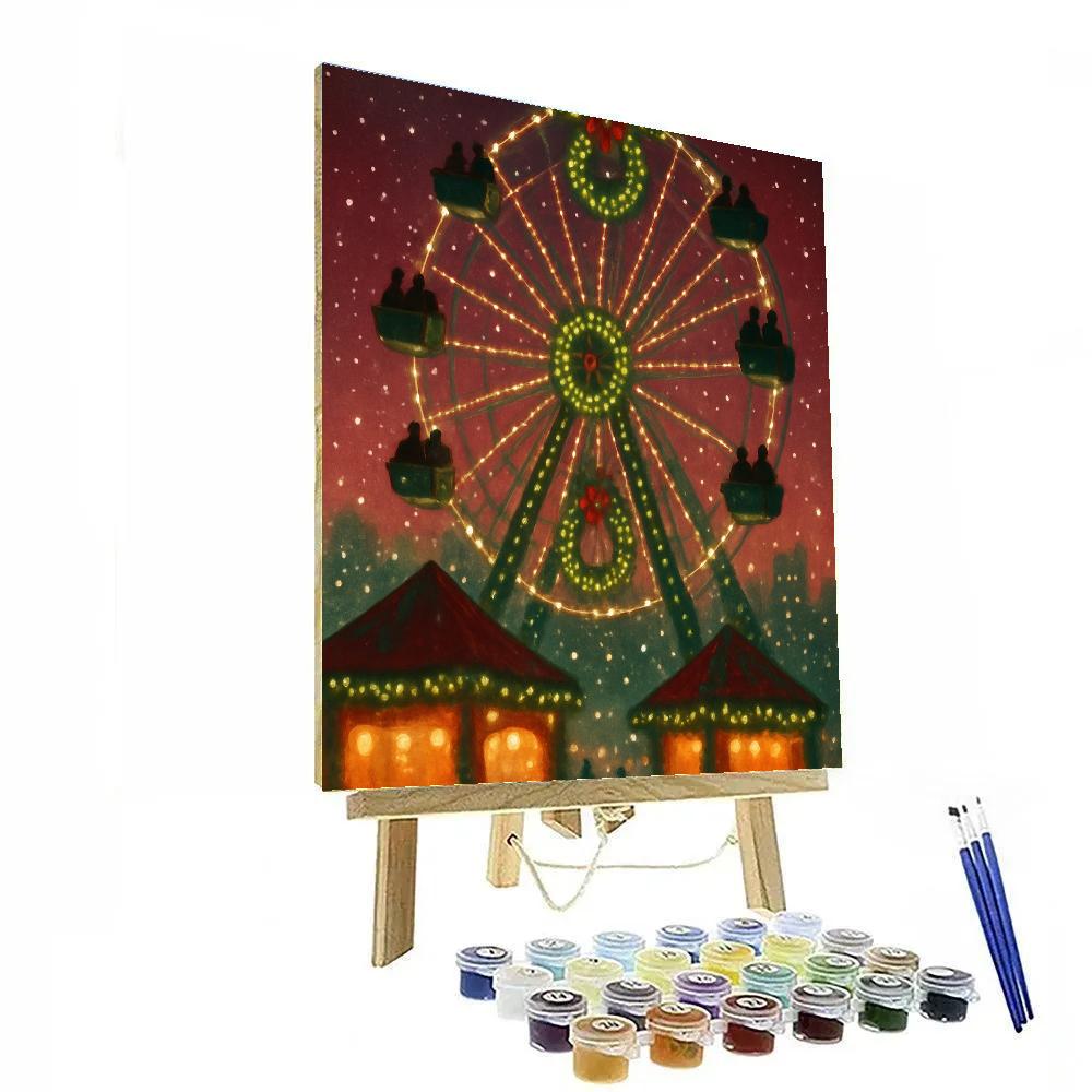Festive Lantern Ferris Numbered painting kits