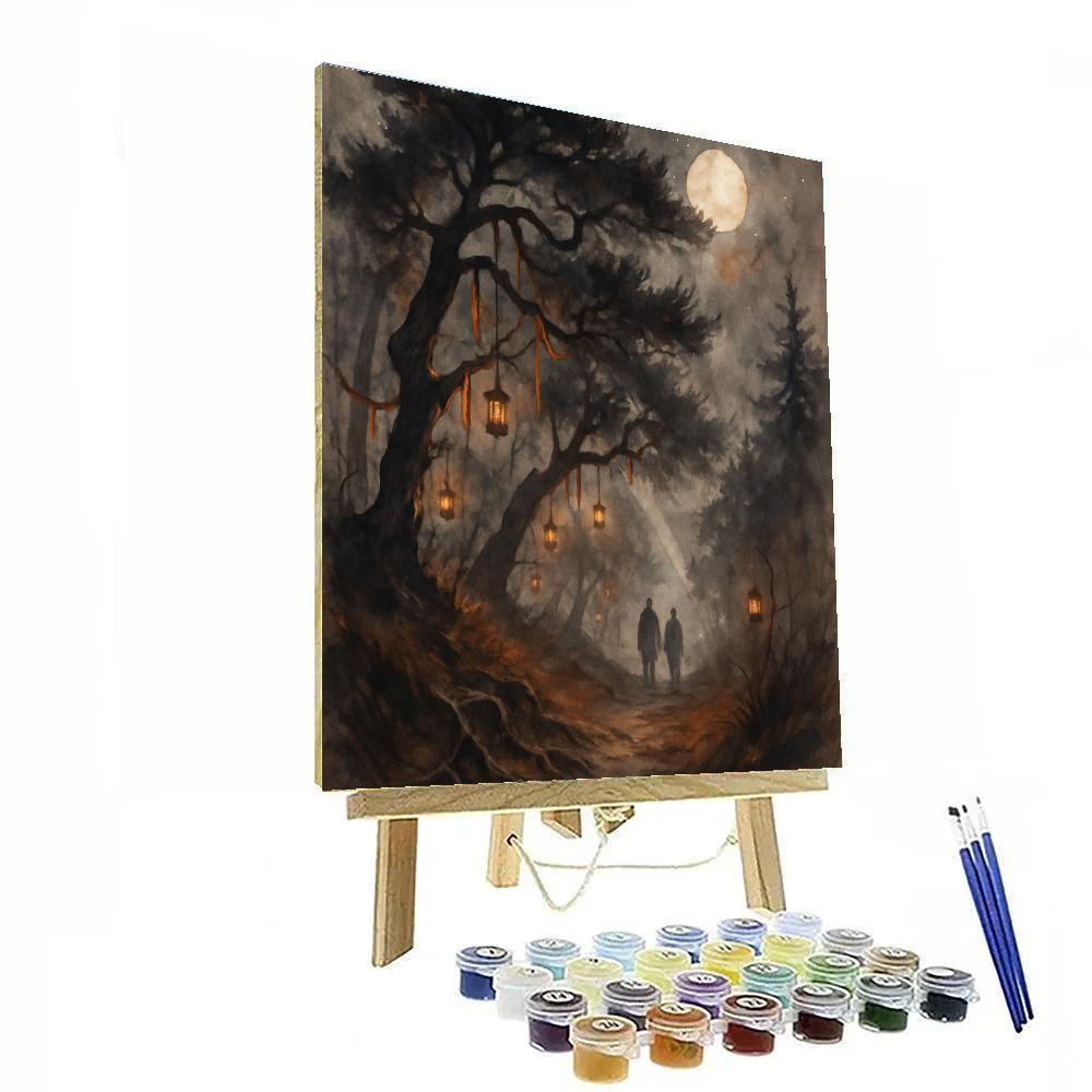 Twisted Pines Lantern Walk paint by color