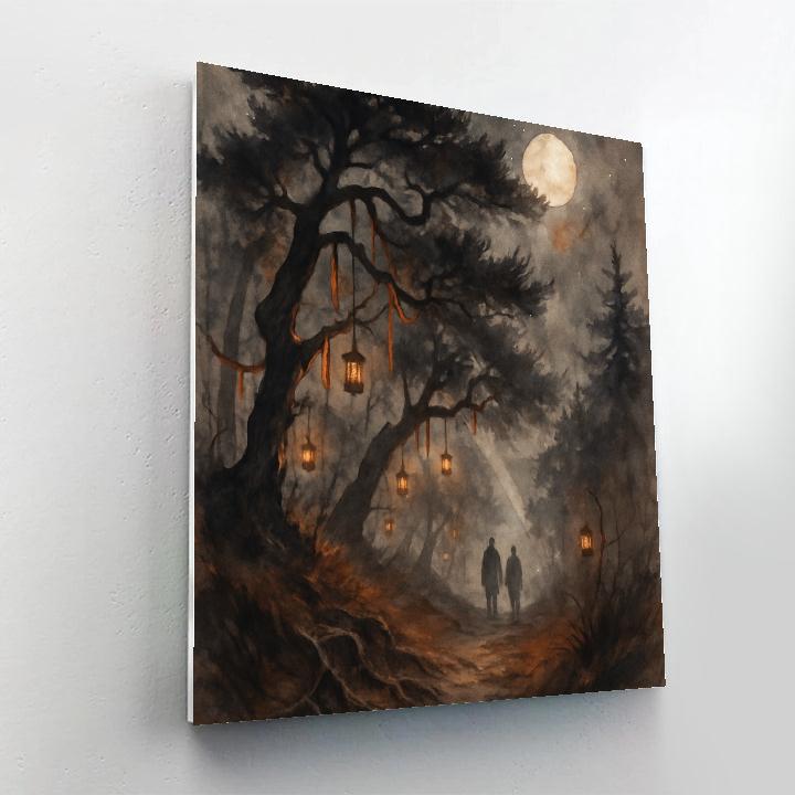 Twisted Pines Lantern Walk paint by color