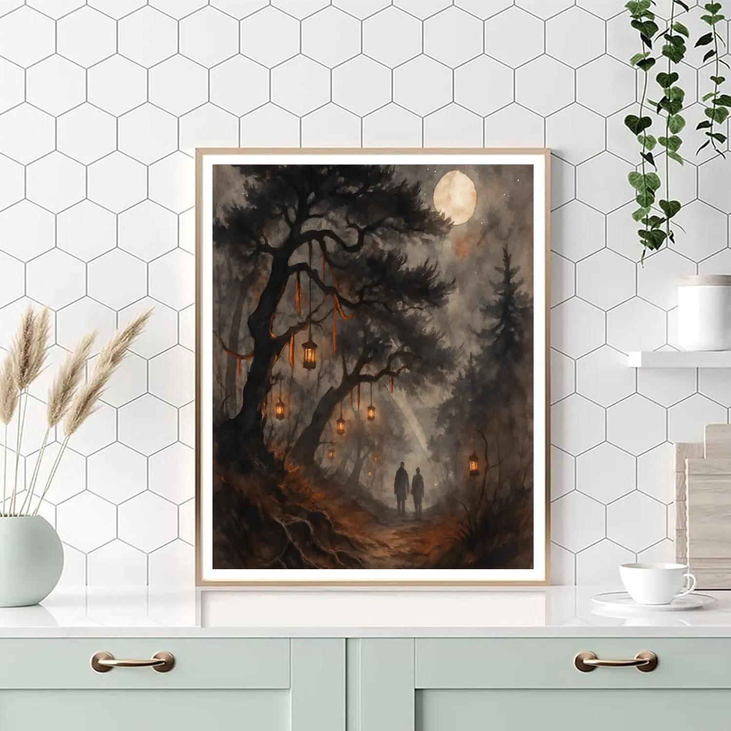 Twisted Pines Lantern Walk paint by color